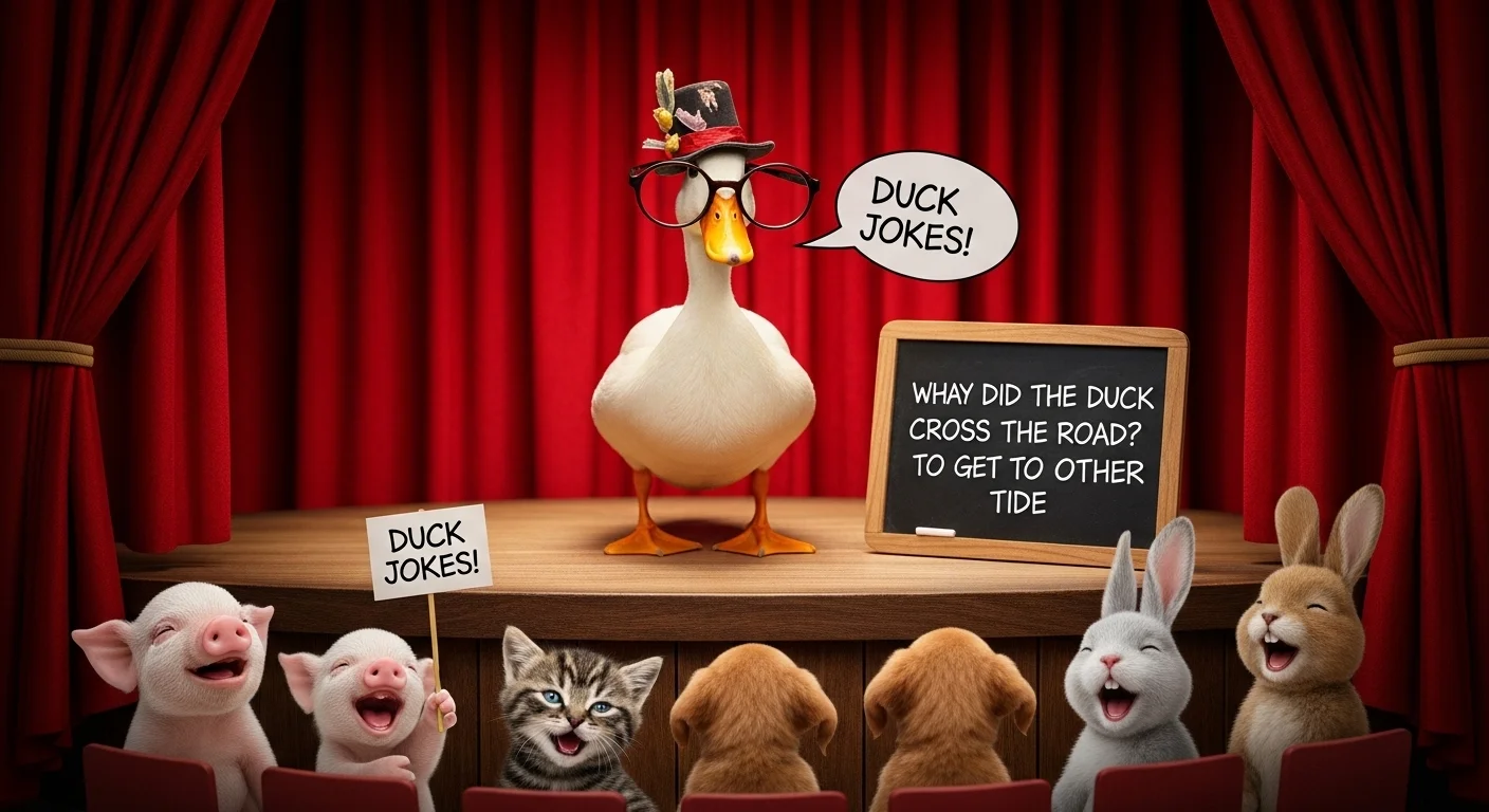 duck jokes for kids funny