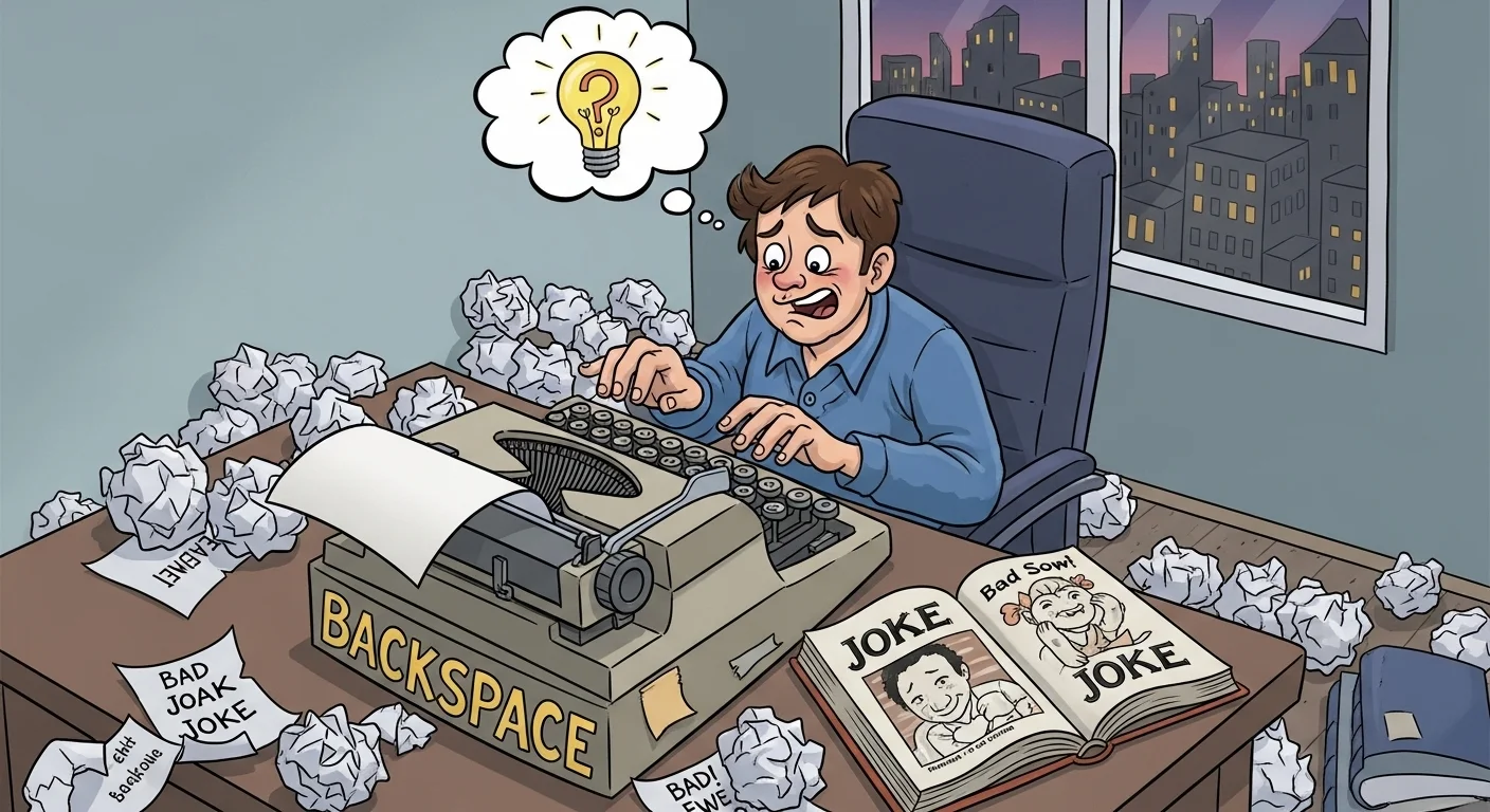 writing jokes