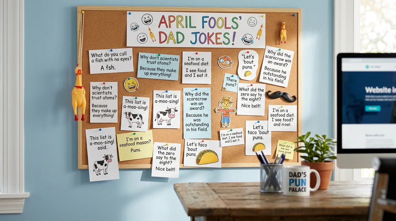 April Fools Dad Jokes