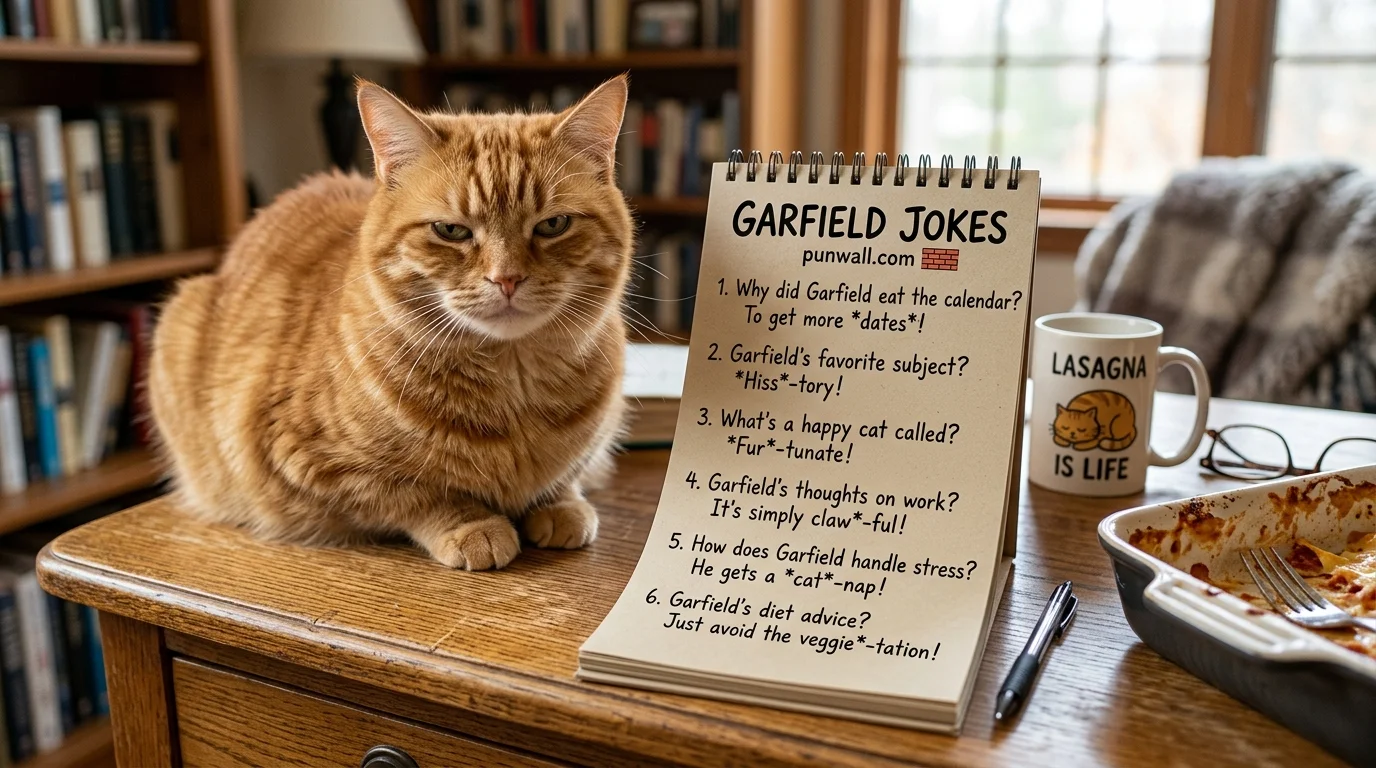Best Garfield jokes