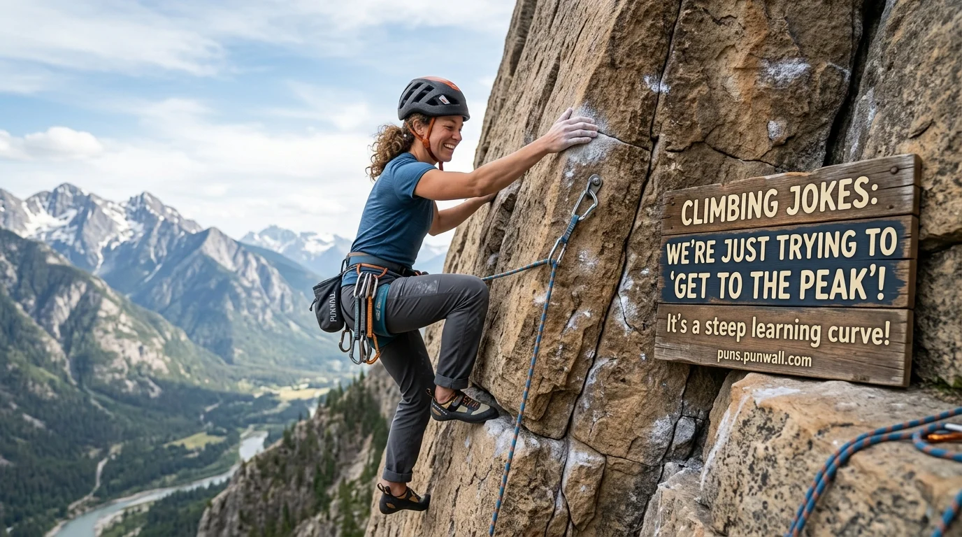 Best climbing jokes