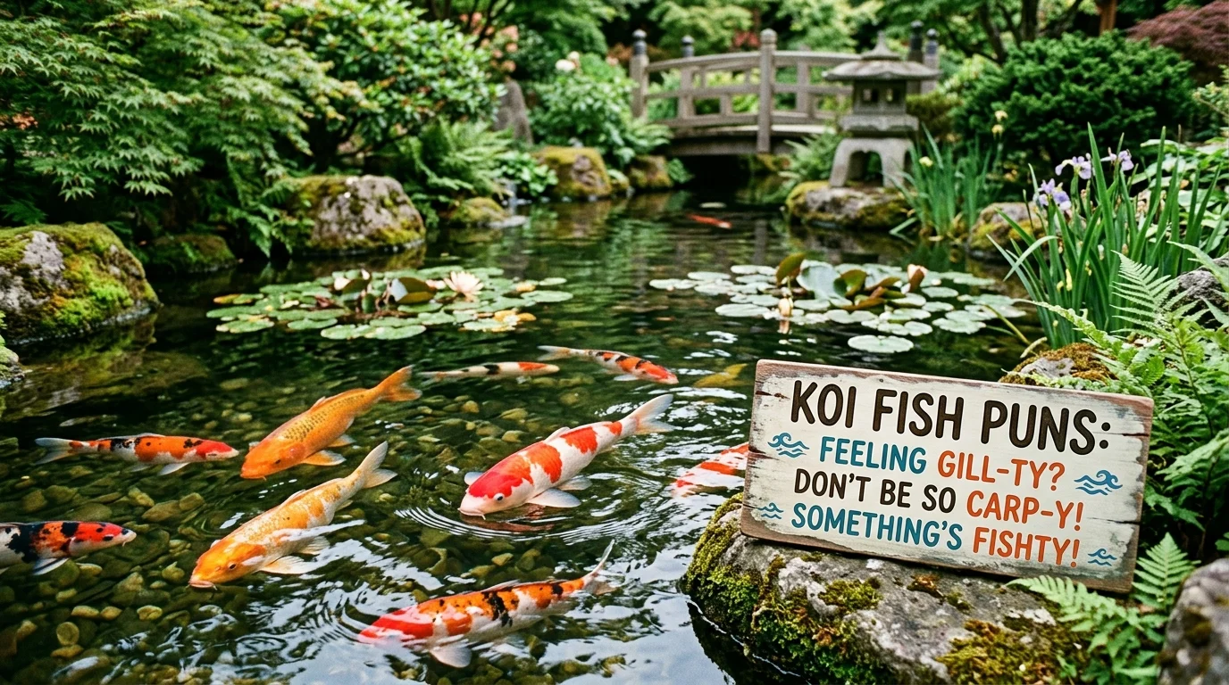 Best koi fish puns