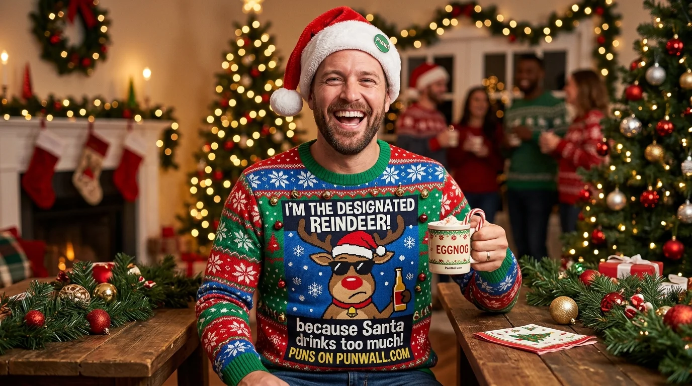 Best ugly Christmas sweater jokes