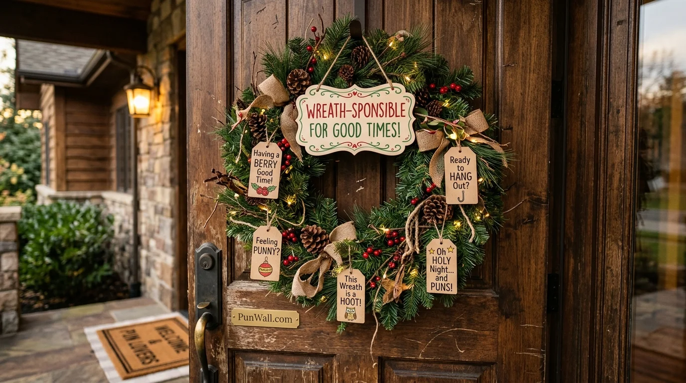 Best wreath puns