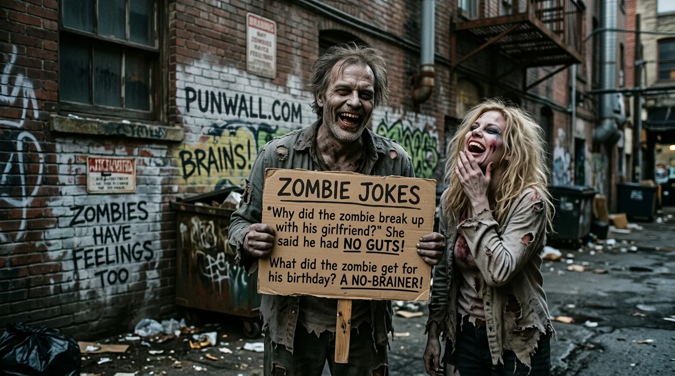 Best zombie jokes