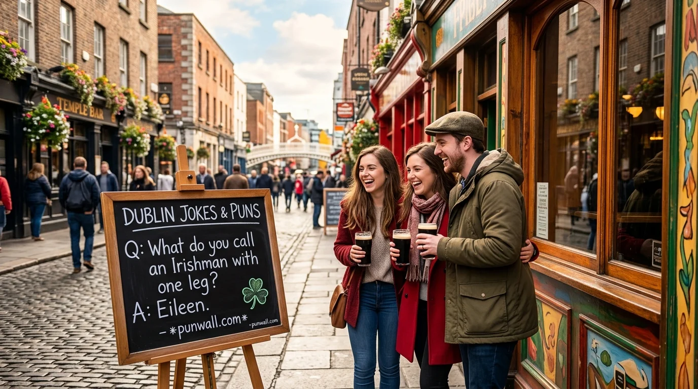 Dublin jokes funny