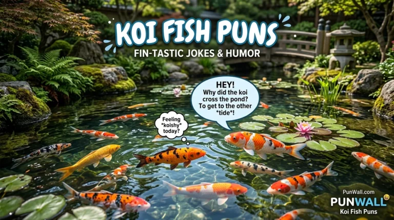 Koi Fish Puns