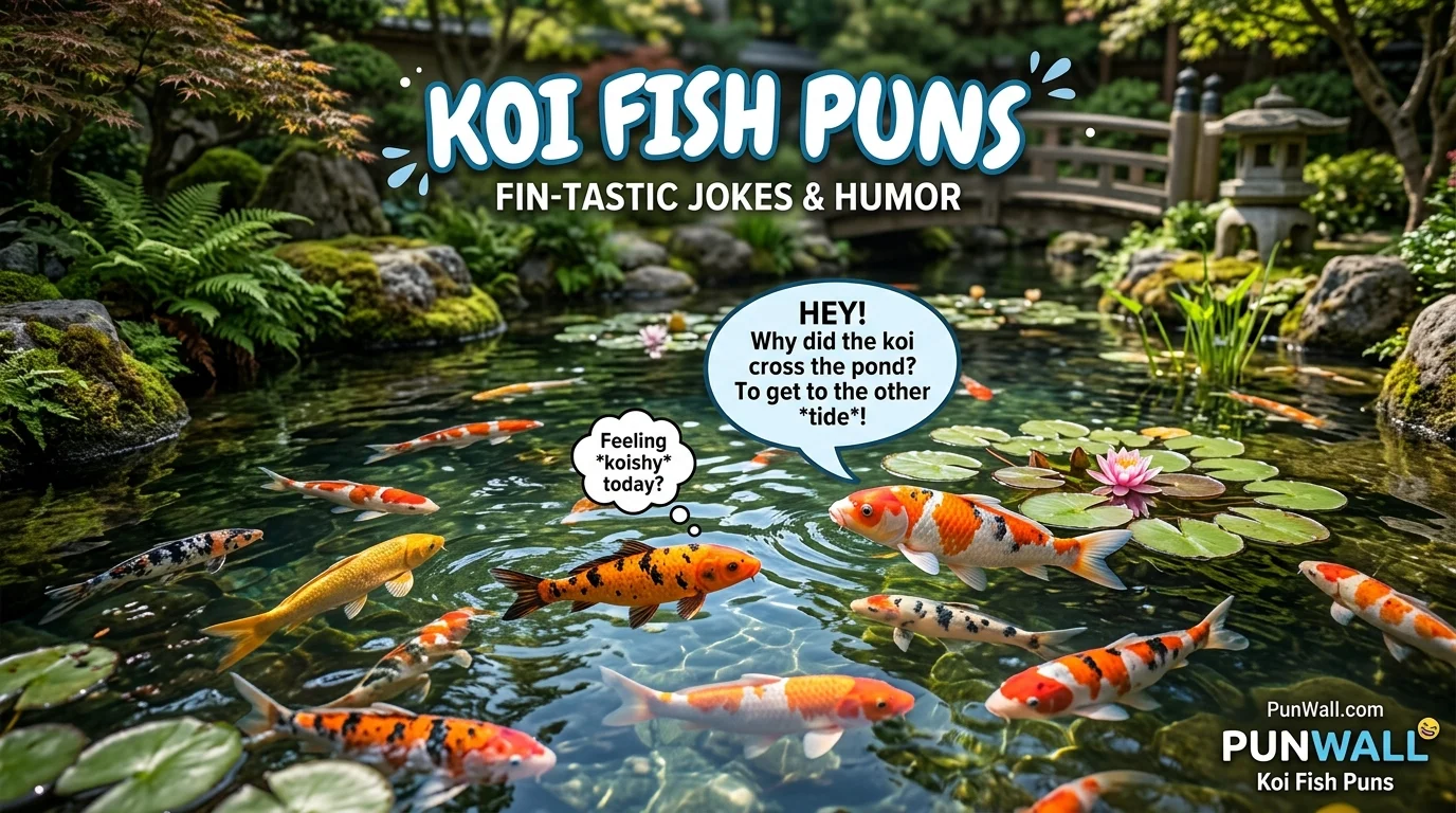 Koi Fish Puns