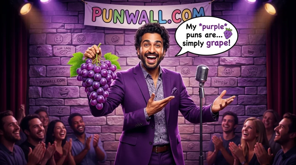 purple puns