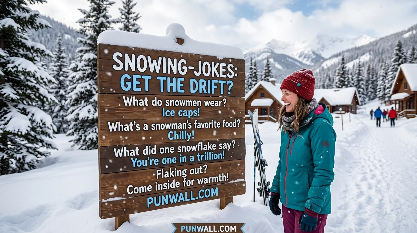 Snowing Jokes