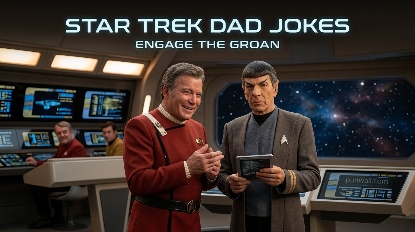 Star Trek dad jokes funny