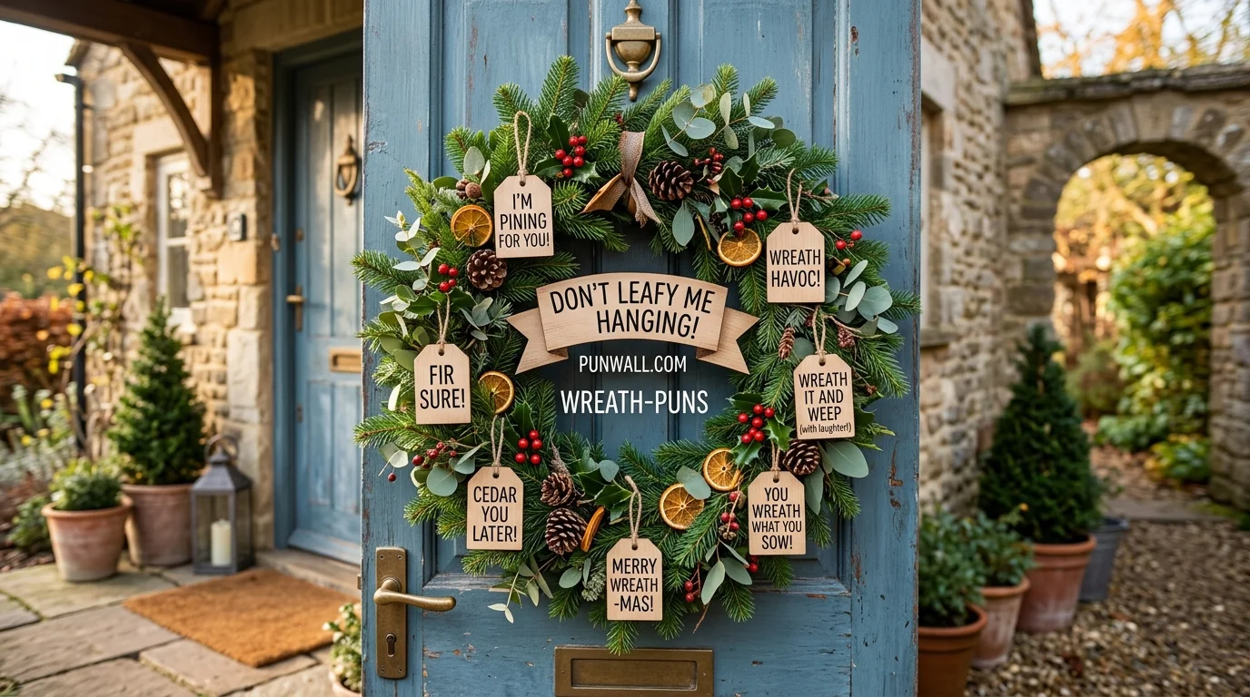 Wreath Puns