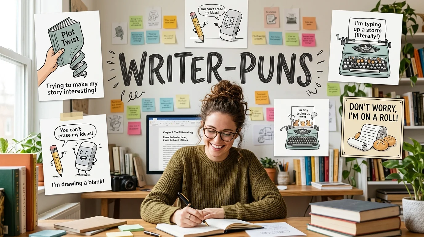 Writer Puns