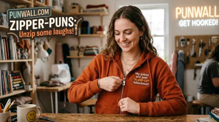 322+ Hilarious Zipper Puns That’ll Keep You All Zipped Up With Laughter