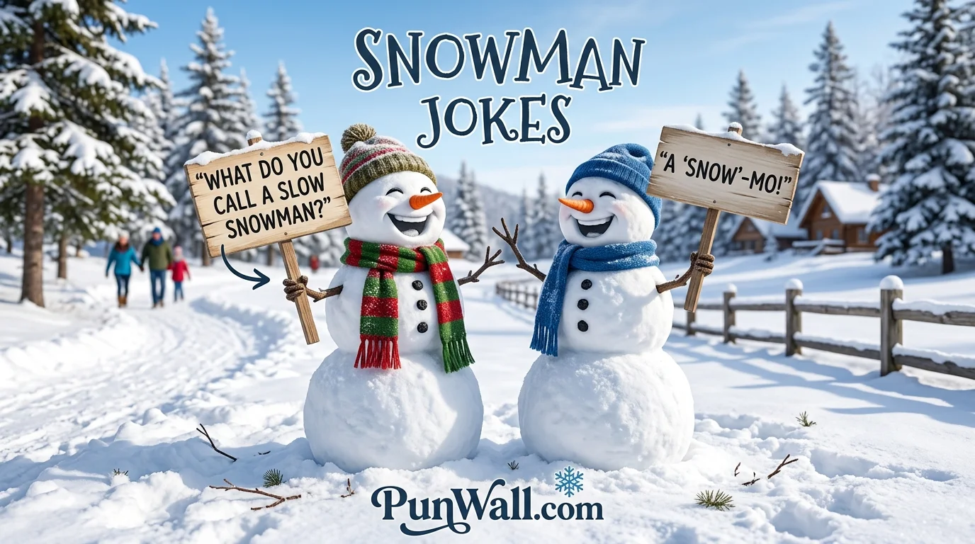 snowman jokes funny 