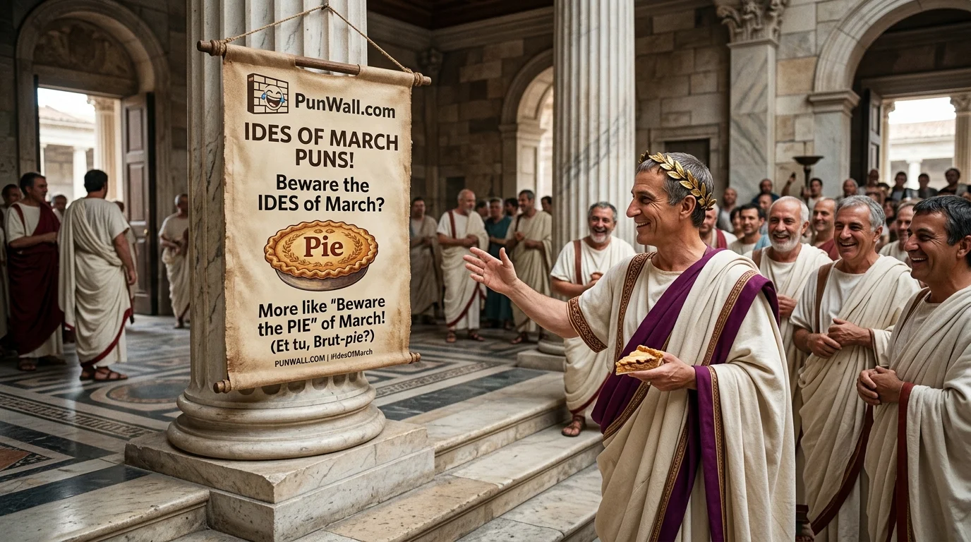 Ides of March puns funny