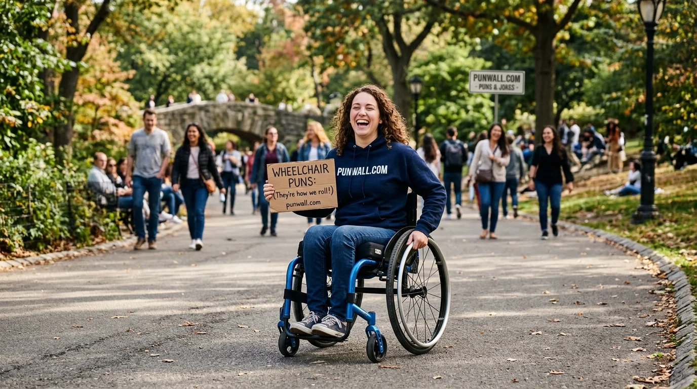 wheelchair puns