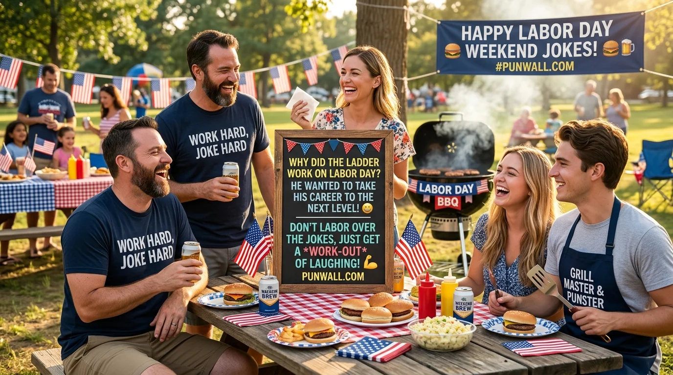 labor day weekend jokes funny