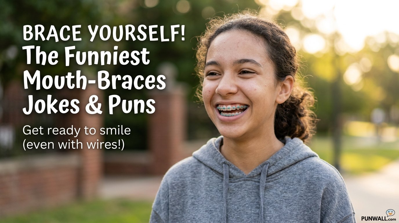 mouth braces jokes funny