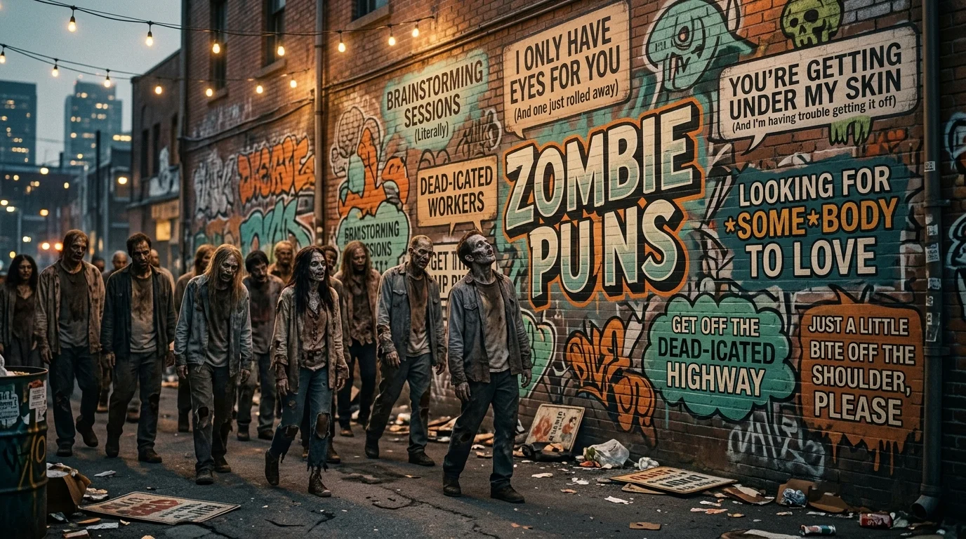 zombie puns