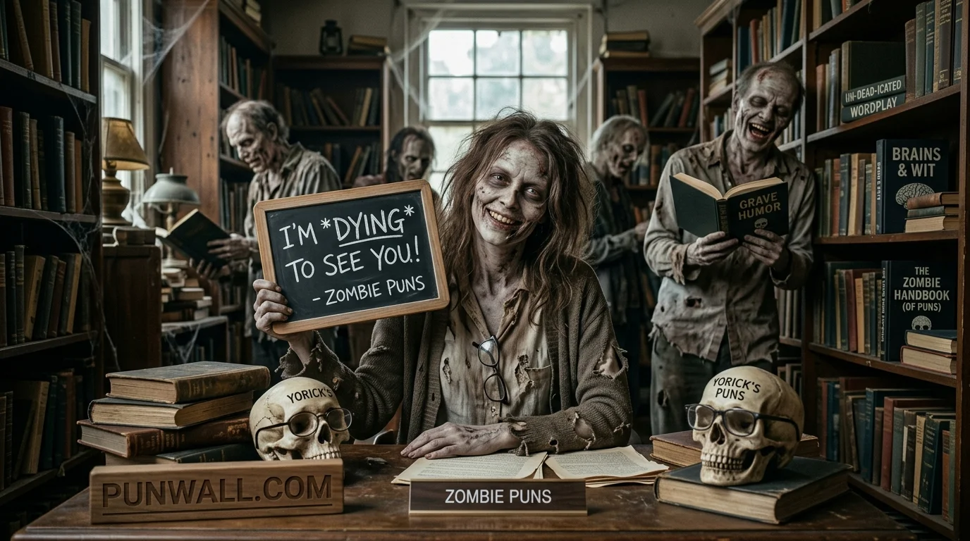 zombie puns funny